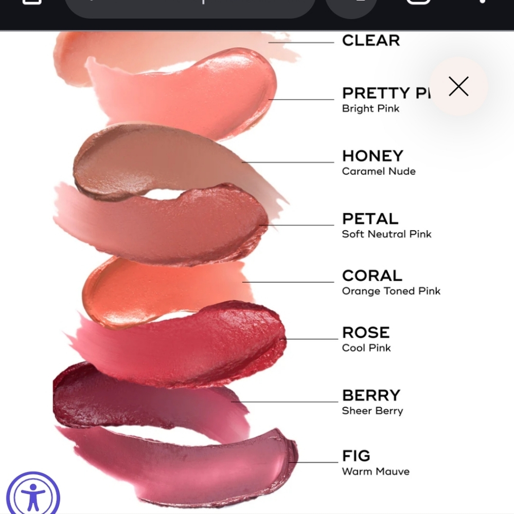 NIB $26 Ever SMOOTH Peptide Lip TherapyPEPTIDES & SHEA BUTTER In Berry - Picture 3 of 3